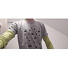 Camiseta de algodón orgánico con estampado Hybrant