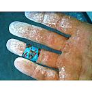 Magnesio Oro blanco macizo en bloque 56g