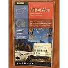 Mapa de los Alpes Julianos 1:50.000